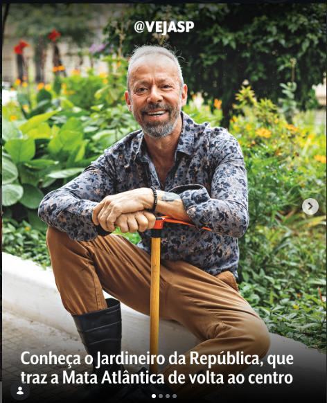 Publicação da Veja SP sobre Eduardo Paziam